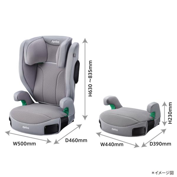 ライドクルー シートベルト アップリカ チャイルドシート ジュニア