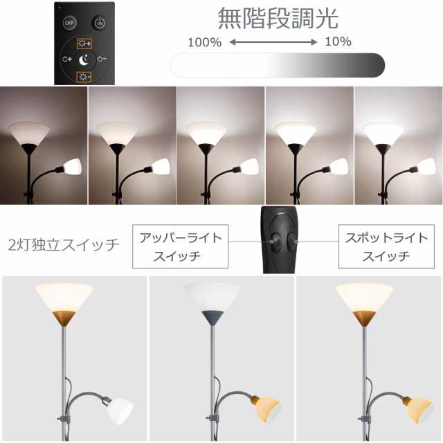 フロアランプ 間接照明 LEDスタンドライト インテリア パーフロア