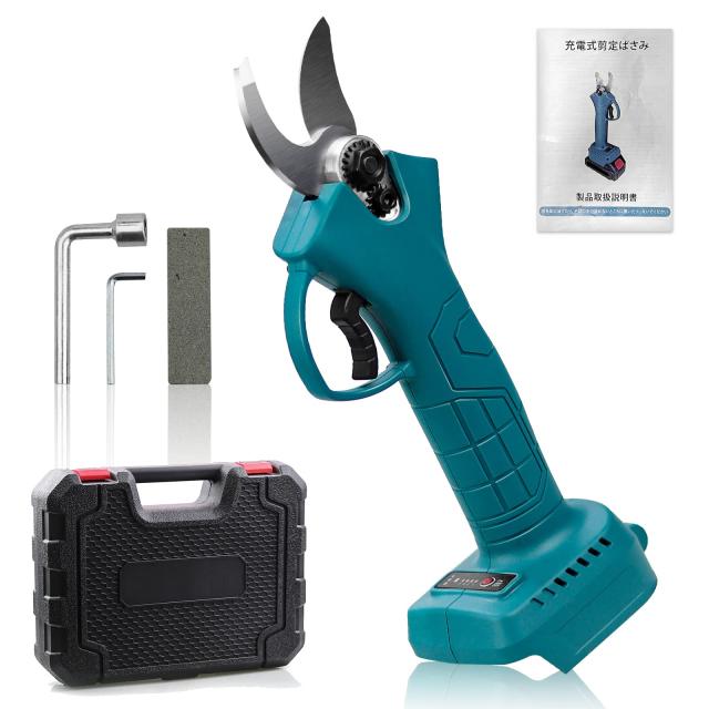 充電式剪定ばさみ コードレス 切断直径30mm 植木 マキタ 18v バッテリーに対応 盆栽 剪定鋏 園芸用剪定用具 電動剪定バサミ 4段階切断直径設定可能 軽量 片手操作 ケース付 【本体のみ】の通販は 5,583円