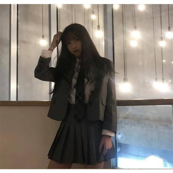 conomi ブレザー、スカート、シャツ、ネクタイ4点セット 卒業式