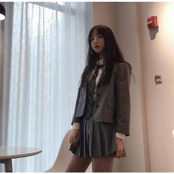 4点セット制服 女子 ブレザー スカート シャツ ネクタイ ズ