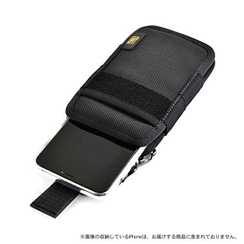 iPhone11 Pro Max 専用 完全無欠の縦型キャリングケース ＜ベルクロワイド＞
