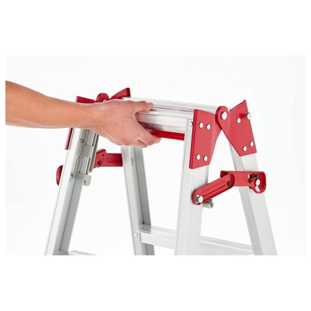 長谷川工業 脚部伸縮式はしご兼用脚立(ワンタッチバー付) 4段 RYZ-12cの通販は 長谷川工業 脚部伸縮式はしご兼用脚立(ワンタッチバー付) 4段 RYZ-12cの通販は