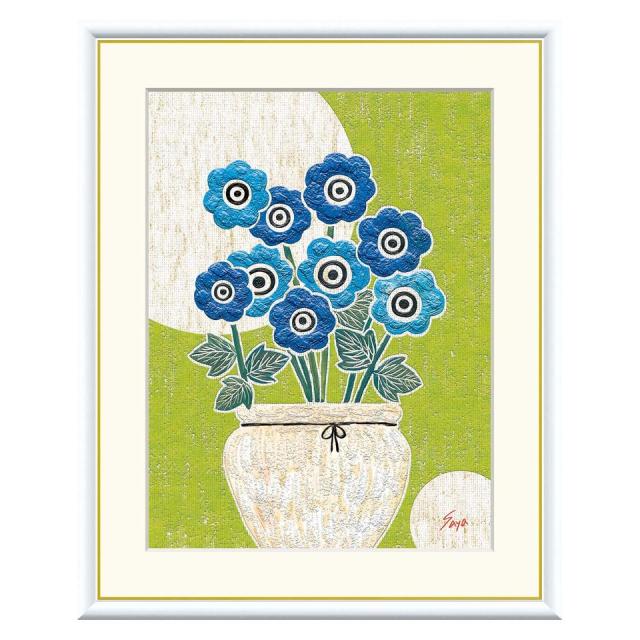 種類3：f8 額絵 佐藤沙耶 アネモネ アウトレット f8・f6・f4サイズ