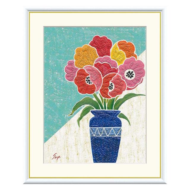 Thomas Cathey アートフレーム パリ サボンパッケージ 額絵 ローズ Thomas Cathey アートフレーム パリ サボンパッケージ 額絵