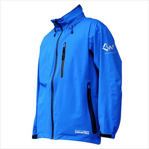 カウァーワーク レインウエアアクロスレイン AG-8000ブルー3L