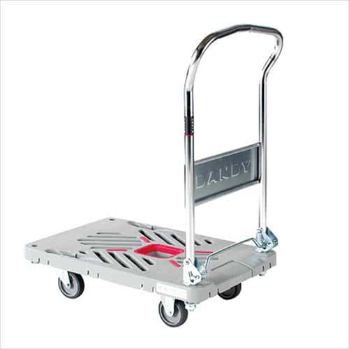 花岡車輌 折畳片ハンドル台車サイレント UXL-LSC