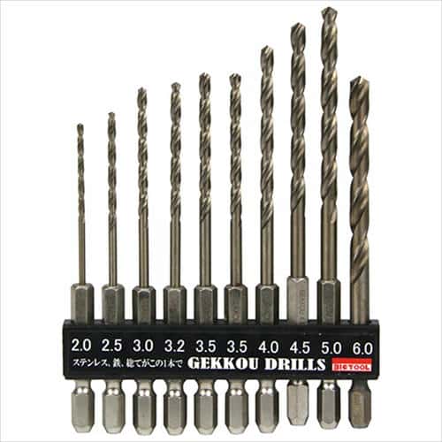 ビック･ツール 月光ドリル 六角軸 10本S 6GK10P 5,889円