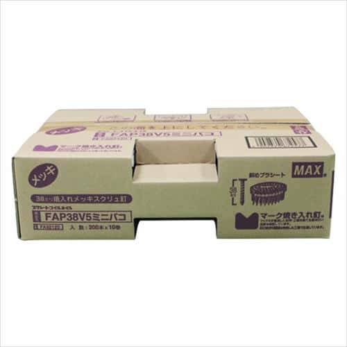 MAX PS連結釘 10巻入 FAP38V5 ミニハコ