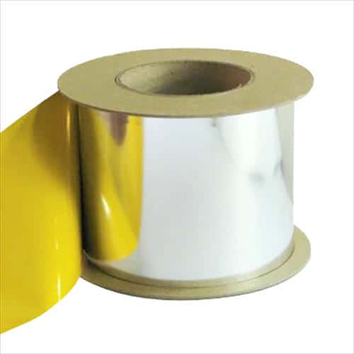 一色本店 トルシーロール銀&黄 100ミリ×100M