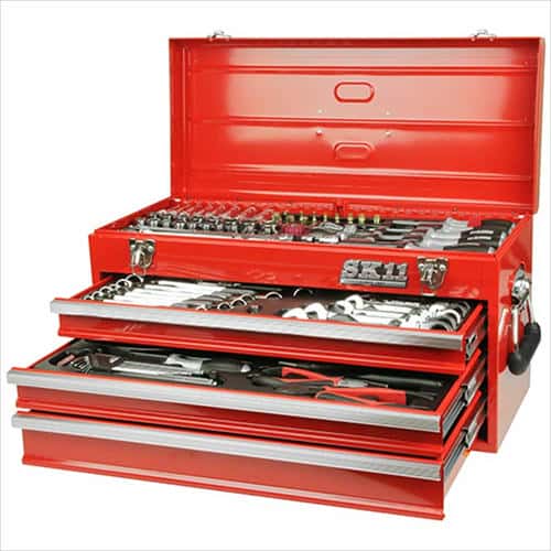 SK11 整備工具セット レッド SST-16133RE_5
