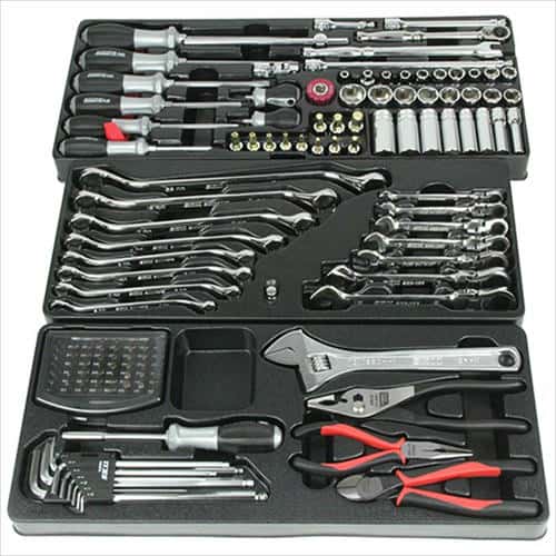 SK11 整備工具セット レッド SST-16133RE_8