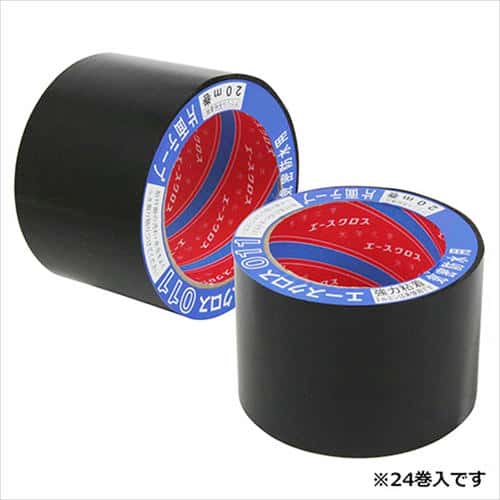 光洋化学 エースクロス011黒 75mmx20M 24カン