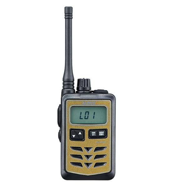アルインコ DJ-P321GM ミドルアンテナ ゴールド 特定小電力トランシーバー + NH-23WP(F.R.C製) イヤホンマイク セット 無線機_1