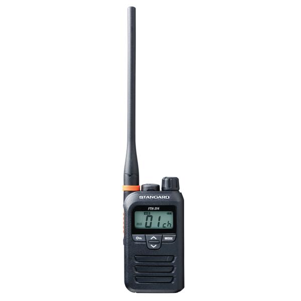 スタンダード FTH-314L(×5) ロングアンテナ+ MH-381A4B(×5) タイピンマイクセット 特定小電力トランシーバー 無線機_1