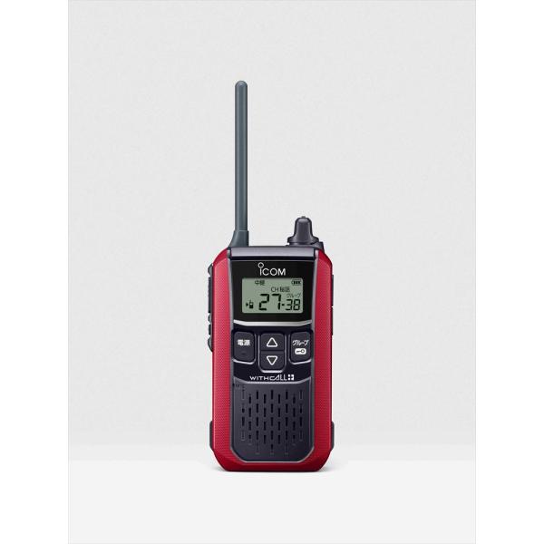 アイコム ICOM IC-4120R レッド + HM-177L 小型イヤホンマイク トランシーバー 無線機_1