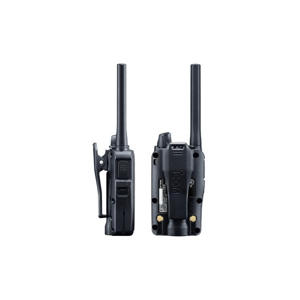アイコム IC-4310 レッド 特定小電力トランシーバー  (×3) + NH-23WP(F.R.C製) イヤホンマイク (×3) セット 無線機_2