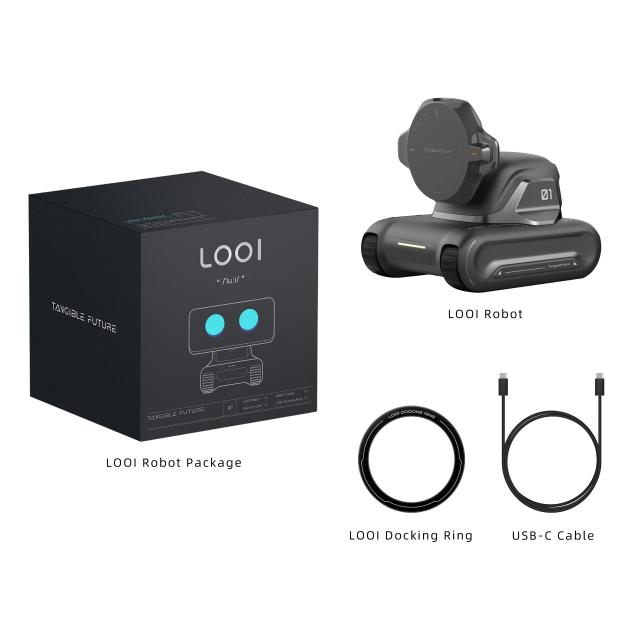 LOOI Robot（ChatGPT搭載）スマホで話すAIロボット 美品・箱あり m39618084963_1.jpg?1746248182