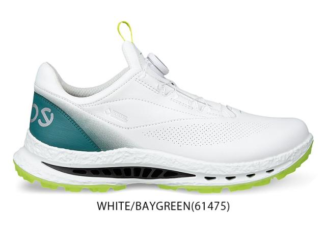 エコー ゴルフ シューズ 132614 BIOM C5 BOA WHITE/BAYGREEN(61475)メンズ 防水 スパイクレス 2026年モデル エコー ゴルフ シューズ 132614 BIOM C5 BOA WHITE/BAYGREEN(61475)メンズ 防水 スパイクレス 2026年モデル