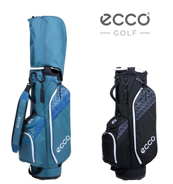 ECCO(エコー) ECC006 ゴルフバッグ キャディーバッグ 9inch 47inch対応 3.3kg カート式 BLUE BLACK ECCO(エコー)