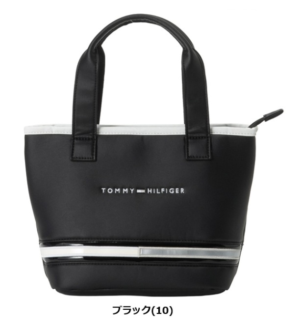 TOMMY HILFIGER GOLF(トミー ヒルフィガー ゴルフ) THMG6STB ラウンドバッグ ベーシック ホワイト ブラック ネイビー ゴルフ_1