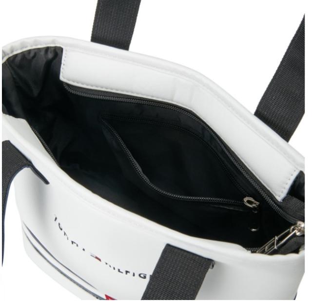TOMMY HILFIGER GOLF(トミー ヒルフィガー ゴルフ) THMG6STB ラウンドバッグ ベーシック ホワイト ブラック ネイビー ゴルフ_5