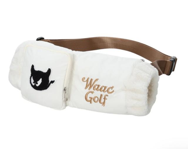 WAAC 072254871 ウォームバッグ メンズ レディース ゴルフバッグ 防寒仕様 ユニセックス アイボリー 冬アクセサリー WAAC