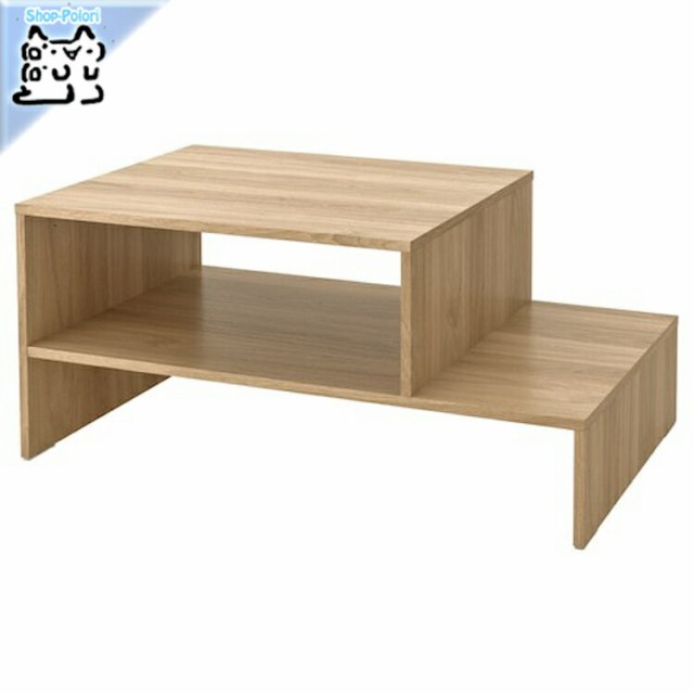 【IKEA -イケア-】HOLMERUD - ホルメルド - コーヒーテーブル オーク調 90x55 cm (205.300.94)