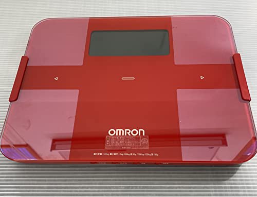 オムロン 体重・体組成計 カラダスキャン スマホアプリ/OMRON connect対応 レッド HBF-255T-Rの通販は