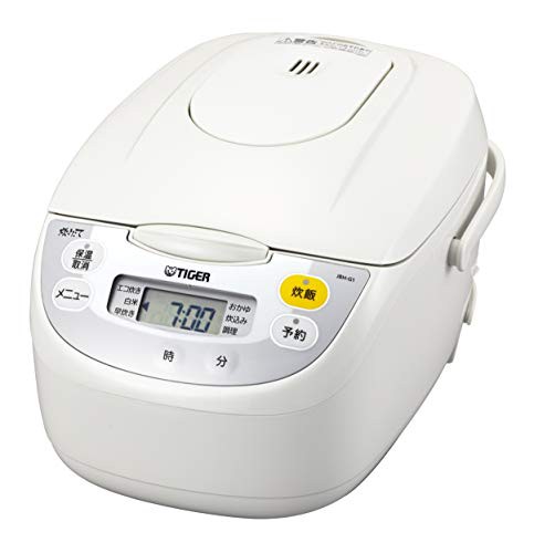 タイガー魔法瓶(TIGER) 炊飯器 1升 マイコン 調理メニュー付き 炊きたて ホワイト JBH-G181Wの通販は