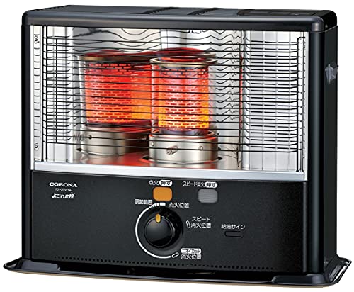 CORONA(コロナ) 石油ストーブ 【日本生産】 (木造8畳 / コンクリート10畳 まで) 電源不要 防災対策 キャンプ タンク容量5L ワの通販は