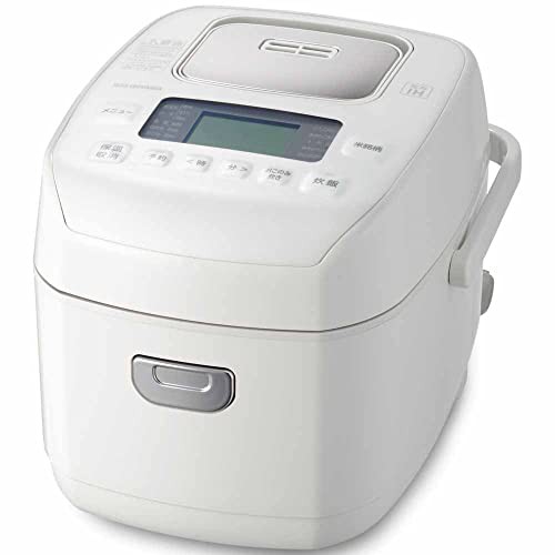 アイリスオーヤマ 炊飯器 圧力IH 3合 50銘柄炊き分け機能 極厚火釜 ホワイト 2022年モデル RC-PDA30-Wの通販は