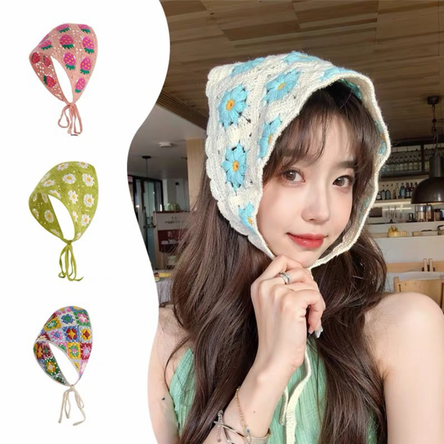 三角巾 大人 おしゃれ ヘアバンド 夏 ヘッドバンド 韓国 三角
