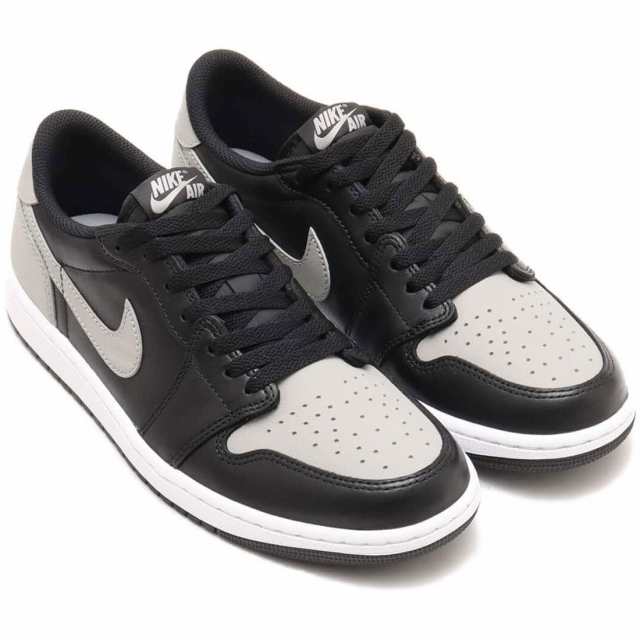 ナイキ エア ジョーダン 1 ロー OG NIKE AIR JORDAN 1 LOW OG ブラック/ホワイト/ミディアムグレー CZ0790-003