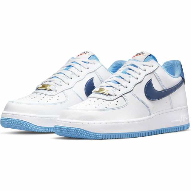 ナイキ エア フォース 1 07 ロー ファースト ユース NIKE AIR FORCE 1 07 LOW FIRST USE ホワイト/ブルー DA8478-100