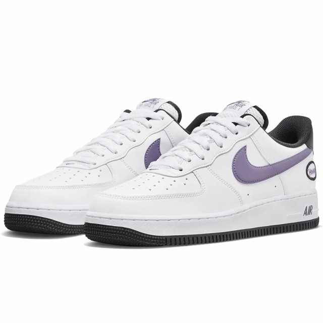 ナイキ エア フォース 1 07 LV8 NIKE AIR FORCE 1 07 LV8 ホワイト/ブラック/ホワイト/キャニオンパープル DH7440-100