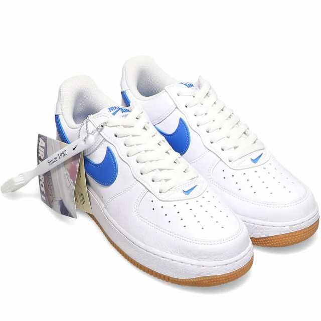 ナイキ エア フォース 1 ロー レトロ NIKE AIR FORCE 1 LOW RETRO Color of the Month ホワイト/ガムイエロー/ゴールド/ブルー DJ3911-10