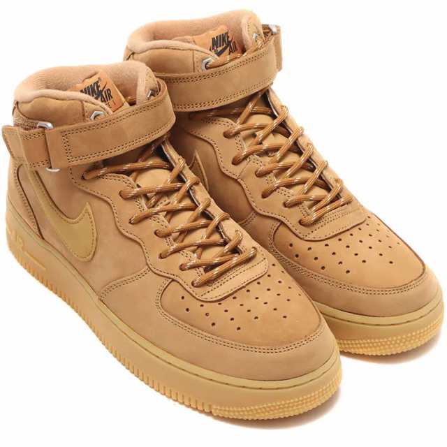 ナイキ エア フォース 1 ミッド 07 NIKE AIR FORCE 1 MID 07 フラックス/ガムライトブラウン/ブラック/ウィート DJ9158-200