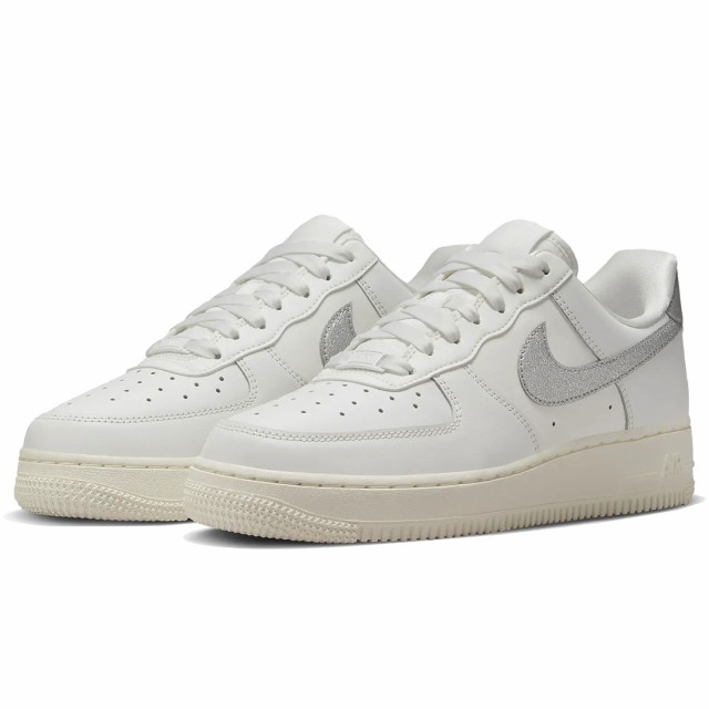 ナイキ エア フォース 1 07 NIKE W AIR FORCE 1 07 サミットホワイト/セイル/ホワイト/メタリックシルバー DQ7569-100