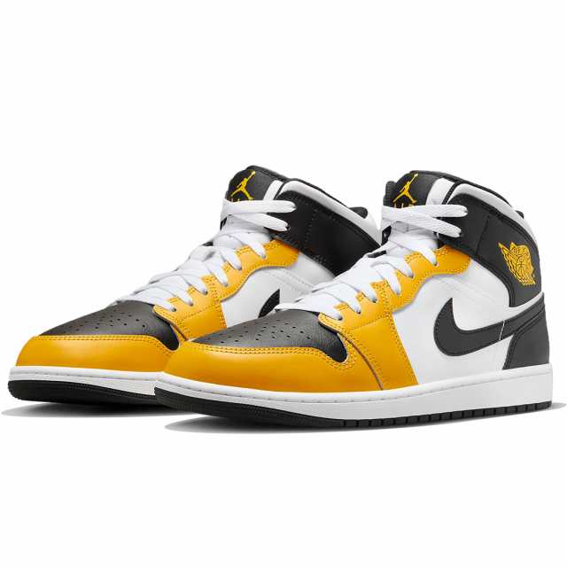 ナイキ エア ジョーダン 1 ミッド NIKE AIR JORDAN 1 MID イエローオークル/ホワイト/イエローオークル/ブラック DQ8426-701