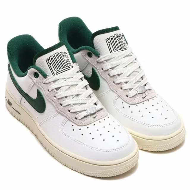 ナイキ エア フォース 1 07 LX NIKE W AIR FORCE 1 07 LX サミットホワイト/ホワイト/ココナッツミルク/ゴージグリーン DR0148-102