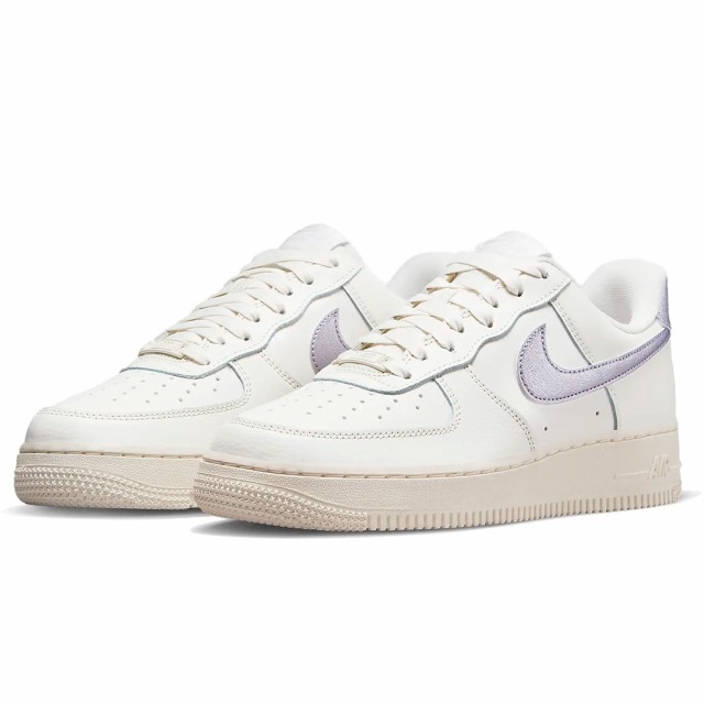 ナイキ エア フォース 1 07 NIKE W AIR FORCE 1 07 セイル/オキシジェンパープル DV7470-100