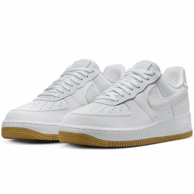 ナイキ エア フォース 1 07 NN NIKE W AIR FORCE 1 07 NN ホワイト/ガムライトブラウン/フットボールグレー FN6326-100