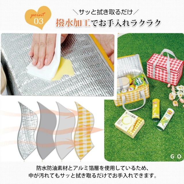 小型 保冷バッグ 弁当袋 ランチバッグ お弁当 最強 ランチバッグ 保冷 丈夫 大きめ 折りたたみ 保冷 保温バック 買い物 ファスナー 隔熱層 手提げ 肩掛け ランチバッグ 保冷 縦長 子供 シンプル 撥水 消臭 抗菌 大容量 軽量 男女兼用 通勤 通学_4