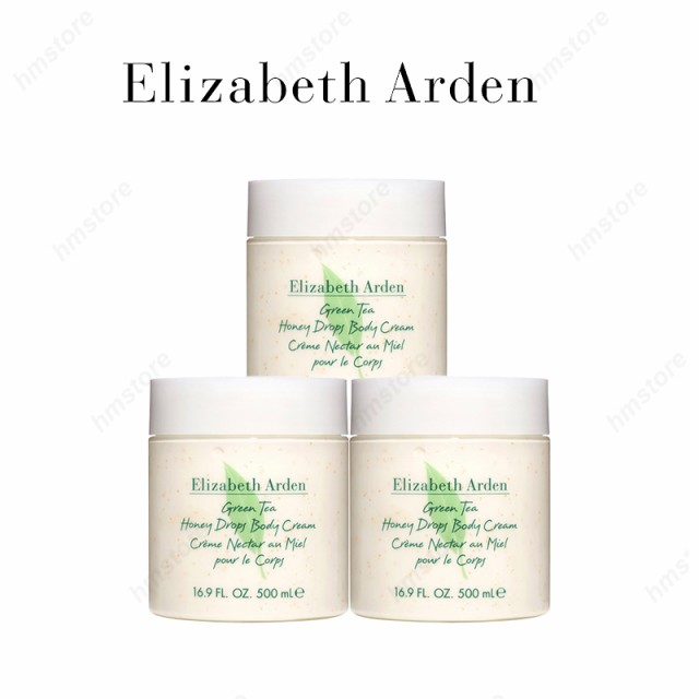 Elizabeth Arden エリザベスアーデン グリーンティー ハニードロップ ボディクリーム 500mL 3個セット ボディクリーム の通販は