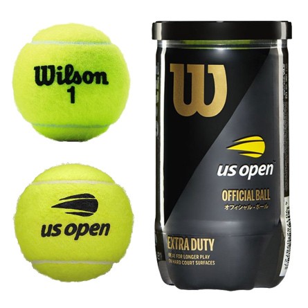 【SDGsプロジェクト】『即日出荷』Wilson ウイルソン US Open Extra Duty USオープン・エクストラ・デューティ 60缶[120球] WRT1000J テ