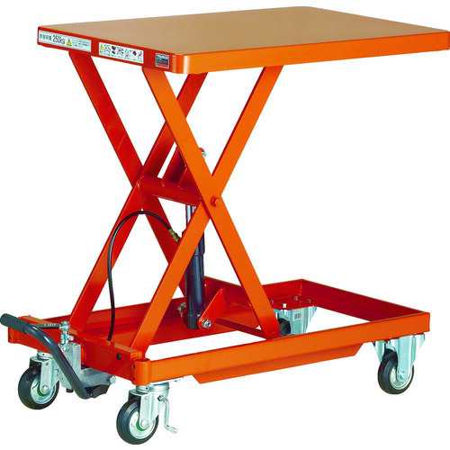 トラスコ中山   TRUSCO 作業台リフター 120kg 350X570 ハンドルレス HLLA-S120 [A020501]の通販は 38,095円