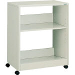 トラスコ中山 【代引不可】 【個人宅不可】 収納ケース キャスター付傾斜棚2段型 702X432X844 BF-700C [F011007]の通販は