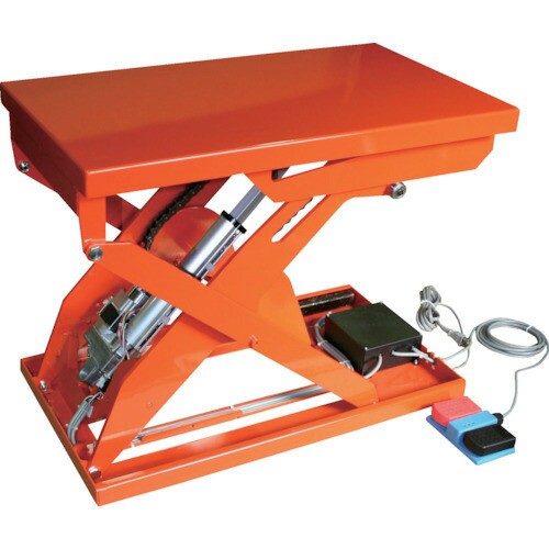 トラスコ中山   TRUSCO テーブルリフト500kg 電動Bねじ式 回生電流タイプ 800×1050 HDL-L50810V-D2B [A020501]の通販は