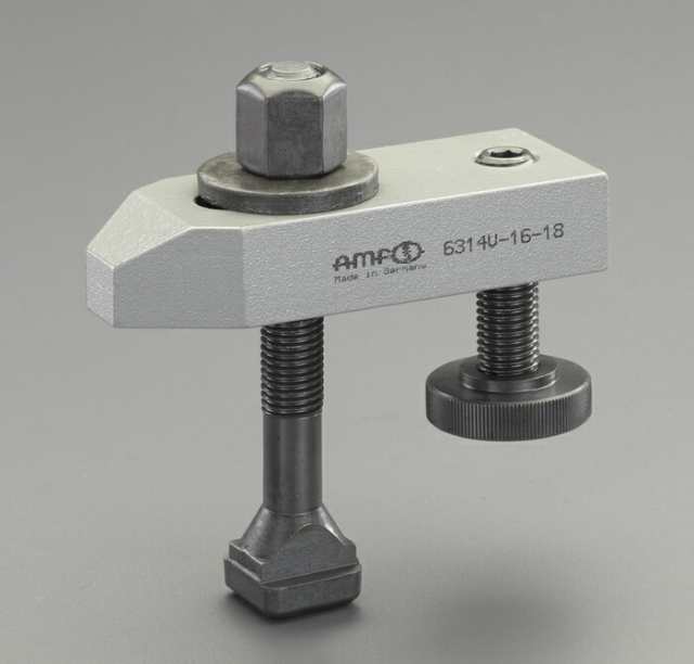 エスコ ESCO M16/125mm サポートスクリュー付テーパークランプ EA637BD-18 [I230110]の通販は